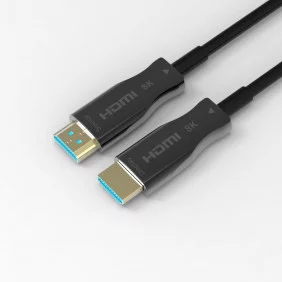 Cable HDMI de fibra óptica macho a macho  versión 2.1 y resolución máxima de 8K@60Hz