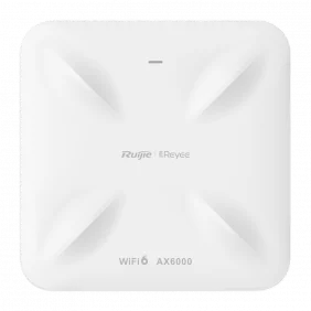 Reyee  AP Omnidireccional Wi Fi 6 de Antenas MU-MIMO 4x4 en 2.4GHz, 4x4 en 5GHz hasta 6000 Mbps